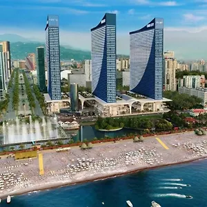 5* מלון דירות Deluxe Aparthotel In Orbi City Batumi